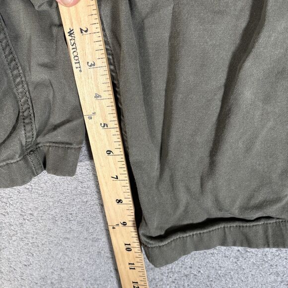 Carhartt Rugged Flex Cargo Shorts Men’s Size 46 Fits 44 Olive Green Relaxed Fit - Picture 8 of 11